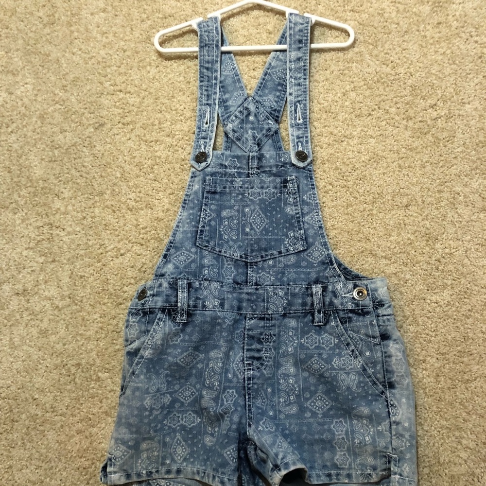 Blue Denim Overalls